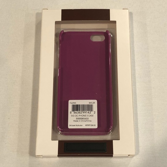 NWT coach iPhone case - Picture 3 of 4